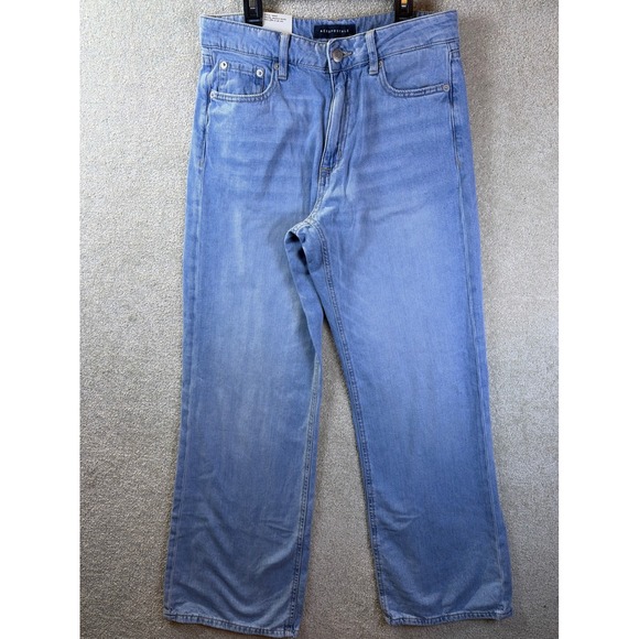 Aero Jeans Women's 8 (30x32) High Rise Wide Leg Authentic Non Stretch Denim *SEE - Picture 2 of 10